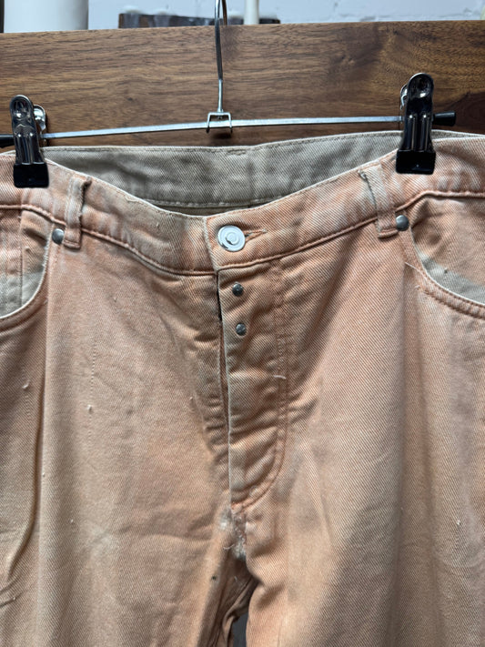 Maison Margiela ‘Rose Orange’ Skinny Jeans