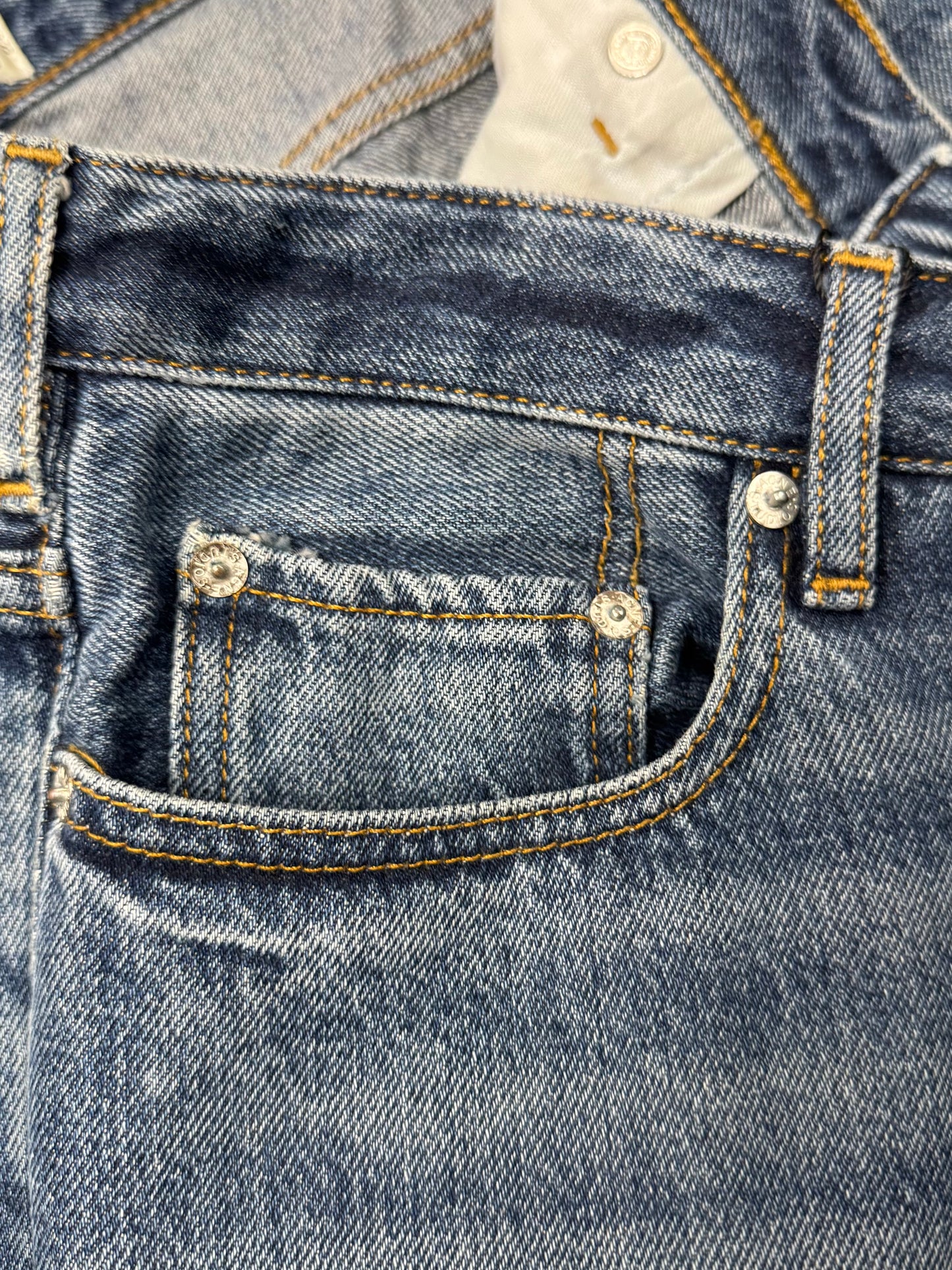 Acne Studios Straight Leg Blue Denim