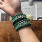Walter Van Beirendonck Crystal Embellished Snake Bracelet