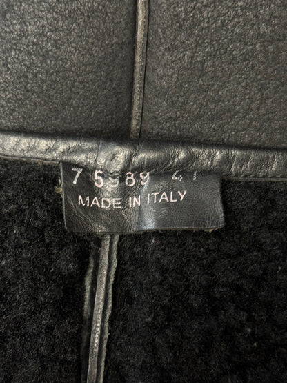Rick Owens Blistered Suede ‘Creeper’ Shearling Lined Sneakers