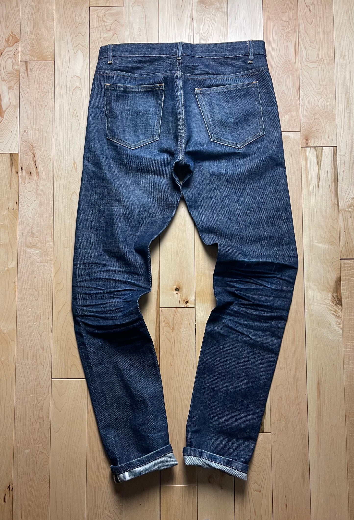 A.P.C. Slim Straight Cut Raw Selvedge Denim