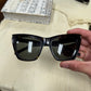 Saint Laurent ‘Kate’ Brown Tortoiseshell Cat Eye Sunglasses