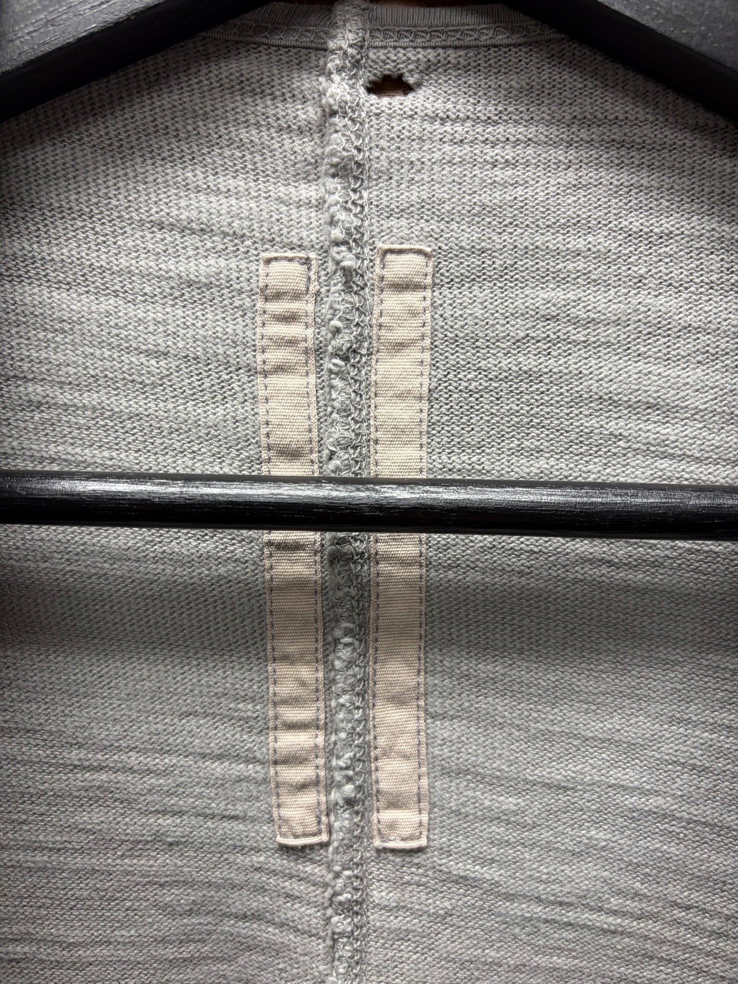 Rick Owens DRKSHDW Heavy Cotton Grey Long Sleeve Shirt