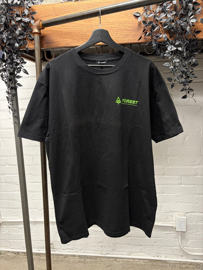 AW2017 Raf Simons ‘Youth Forest Project’ Black Graphic T-Shirt