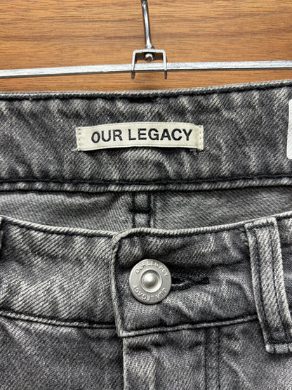 Our Legacy Extended ‘Third Cut’ Grey Denim
