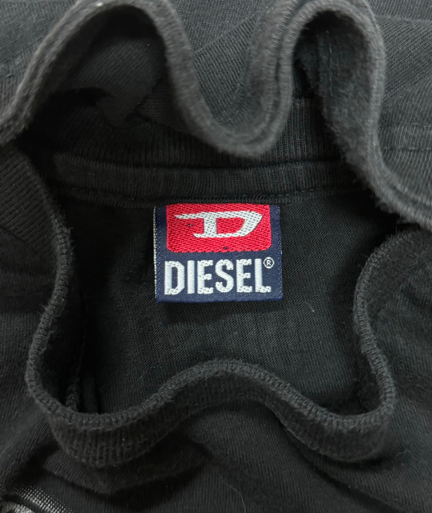 2000s ‘Diesel Jeans’ Black Graphic T-Shirt