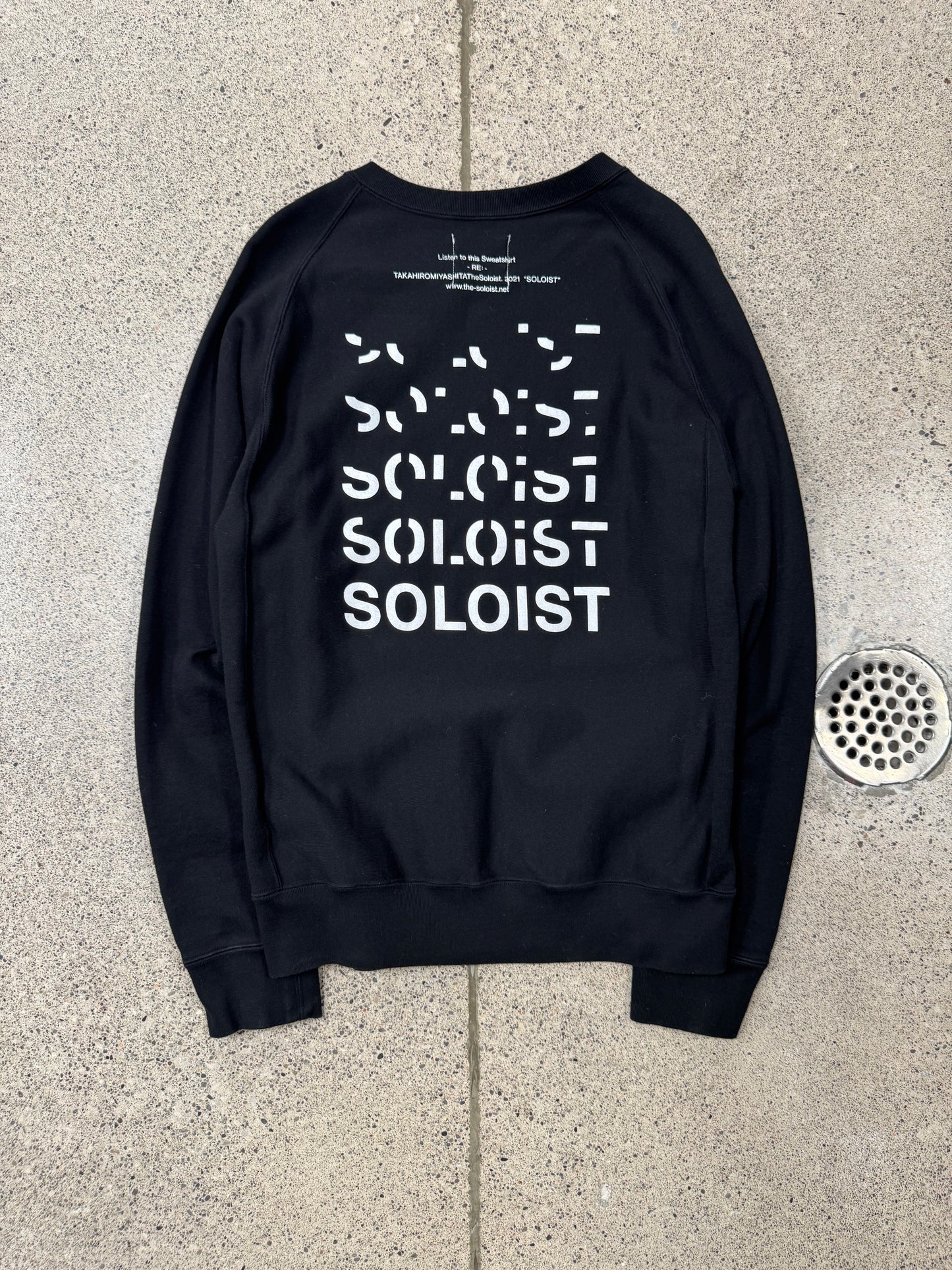 AW2021 Takahiro Miyashita The Soloist ‘Music’ Sweatshirt