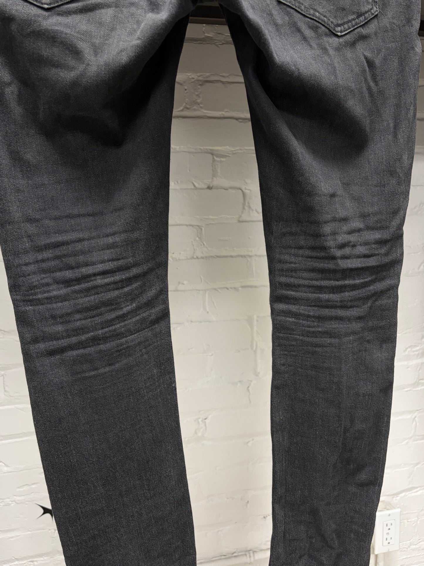 2019 Saint Laurent ‘D02’ Black Skinny Jeans