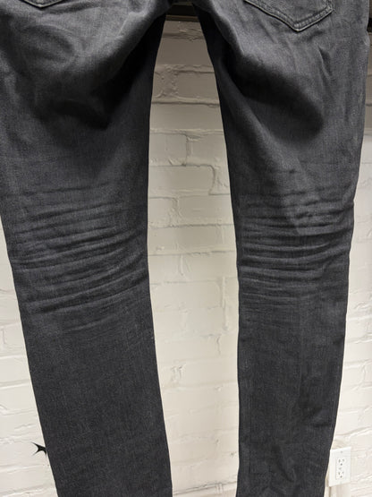 2019 Saint Laurent ‘D02’ Black Skinny Jeans