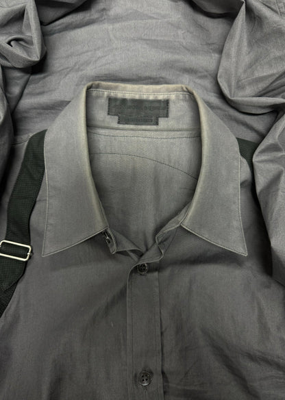 AW2015 Alexander McQueen ‘Holster Strap’ Button Down Shirt