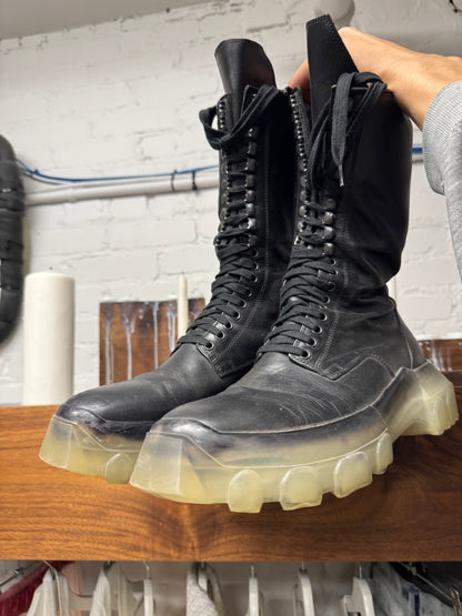 AW2018 Rick Owens ‘Sisyphus’ Tractor Combat Boots