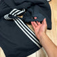 Balenciaga x Adidas Wide Leg 3 Stripe Sweatpants