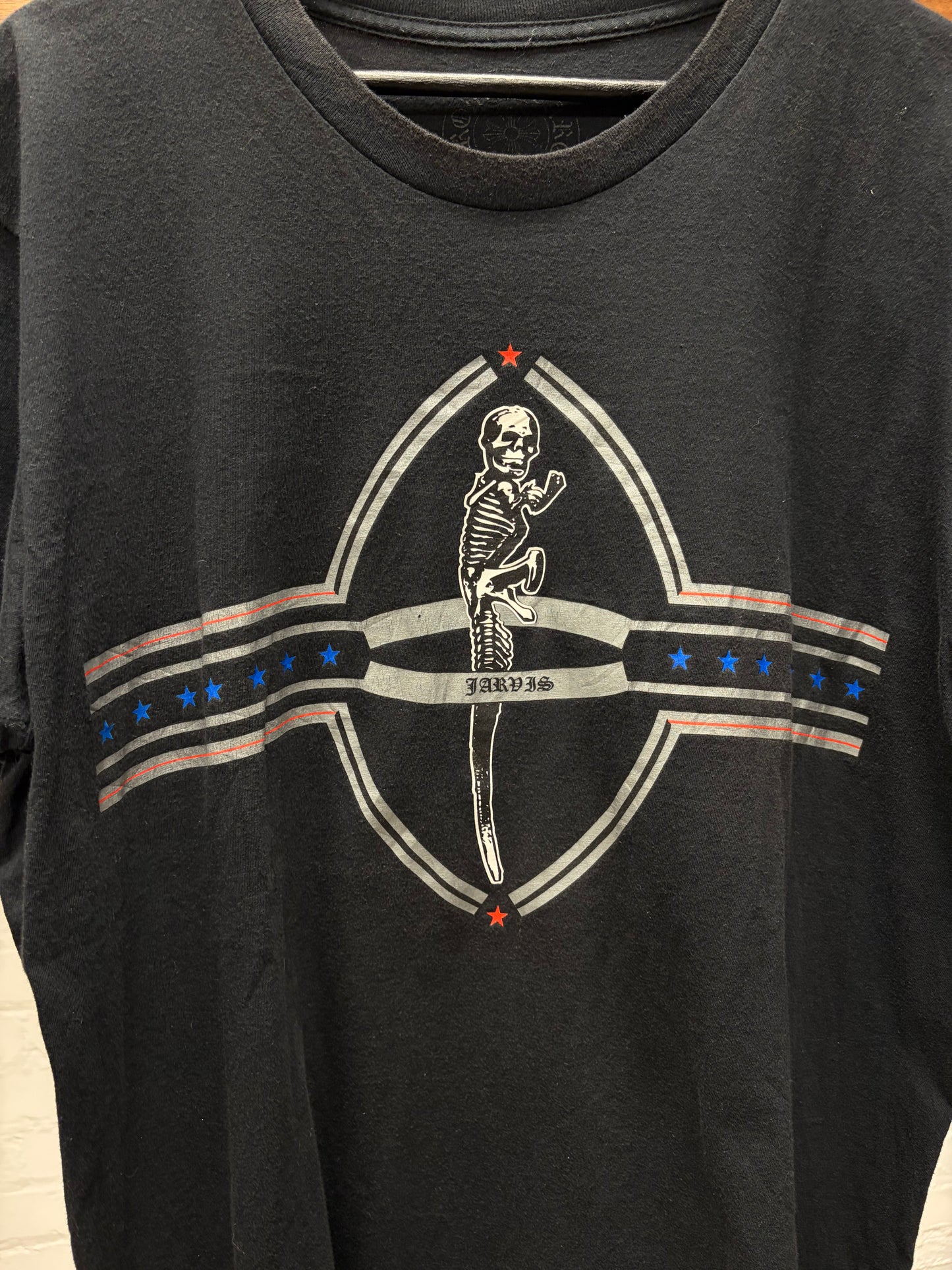 Chrome Hearts ‘Jarvis Skull’ Black Graphic T-Shirt