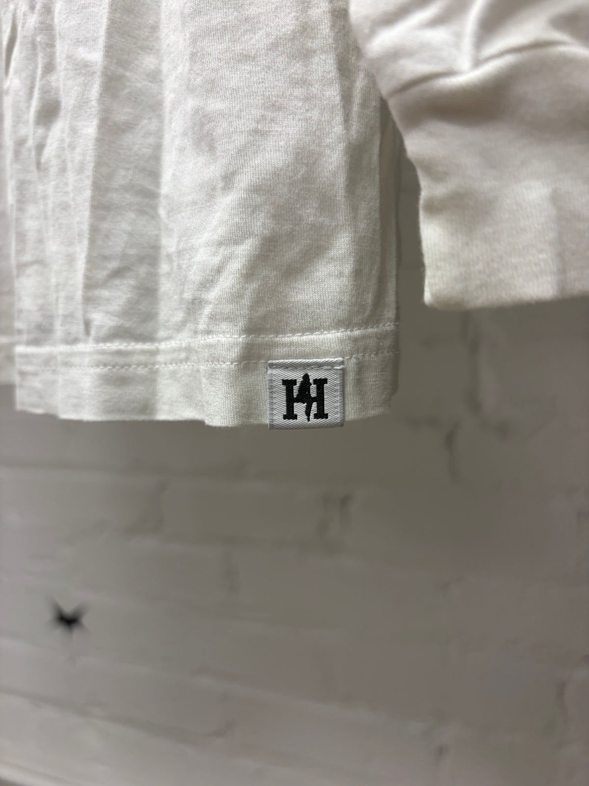 Hysteric Glamour ‘Courtney Love’ White Long Sleeve Portrait T-Shirt