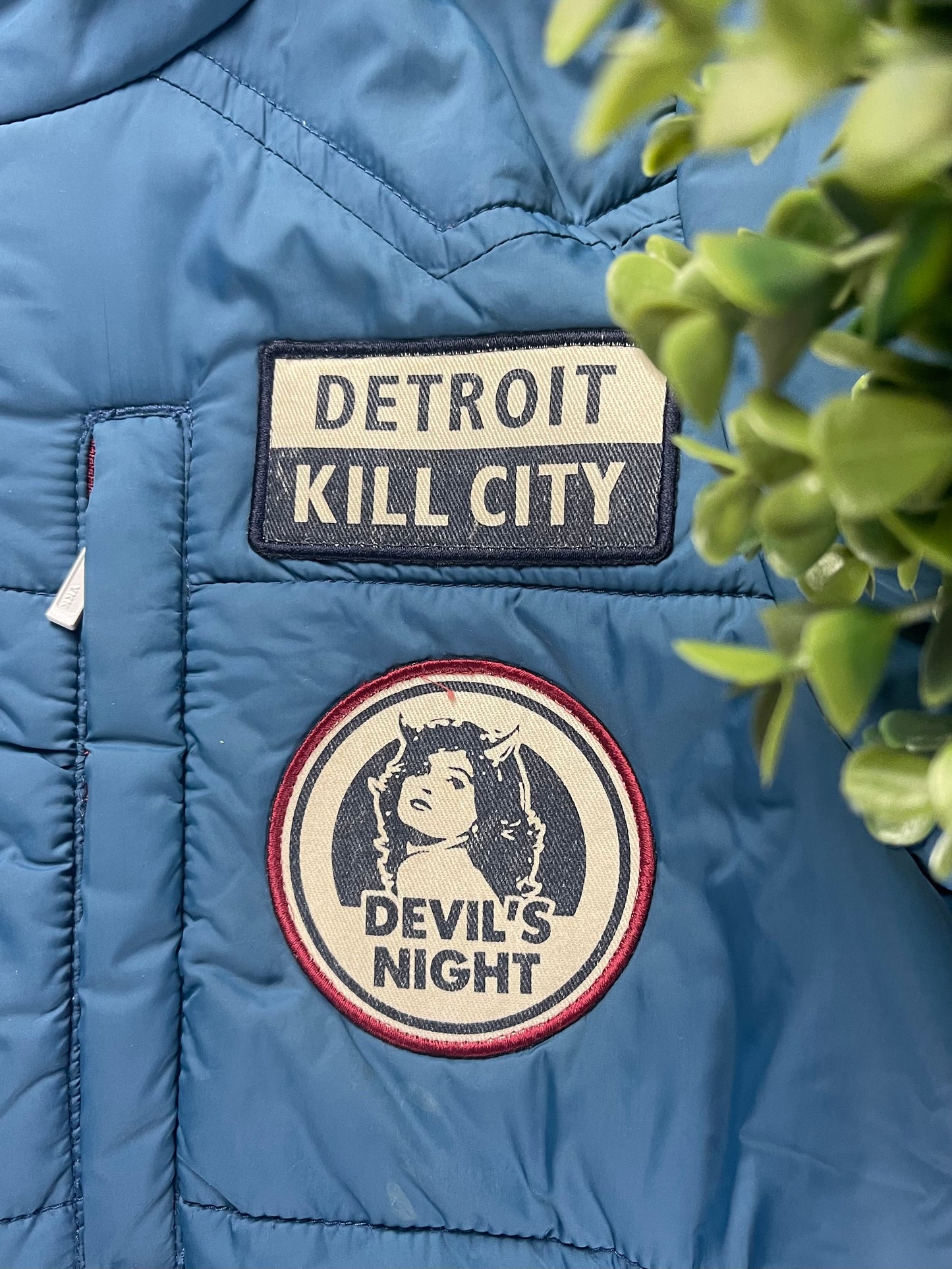 Hysteric Glamour ‘Detroit City Kills’ Hooded Puffer Jacket