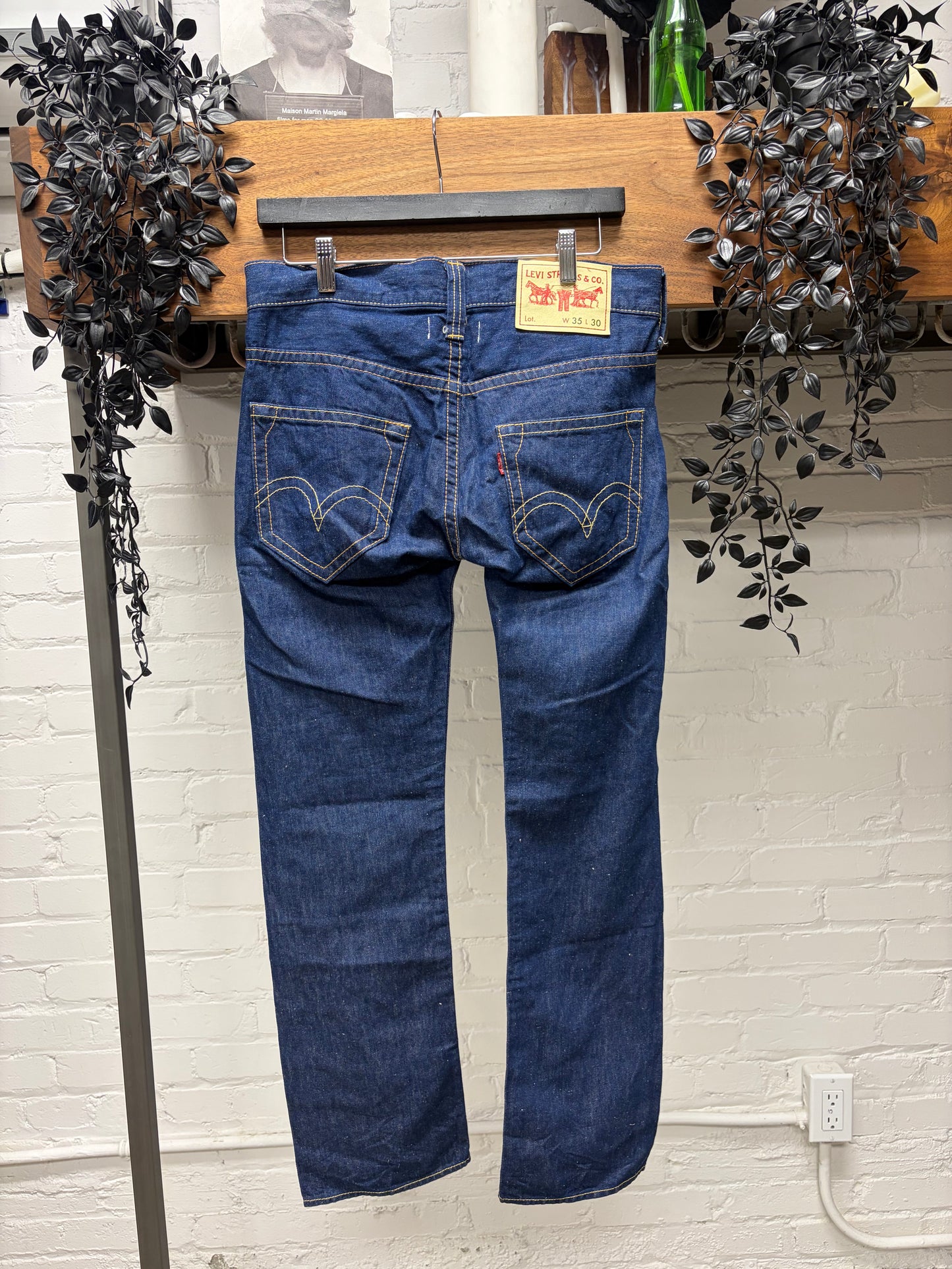 2021 Junya Watanabe x Levi’s Bootcut Blue Jeans