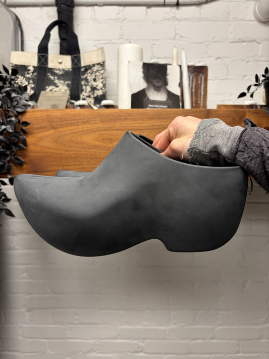 Balenciaga ‘Technoclog’ Matte Black Platform Mules