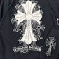 Chrome Hearts Cemetery Cross Flood Long Sleeve Shirt