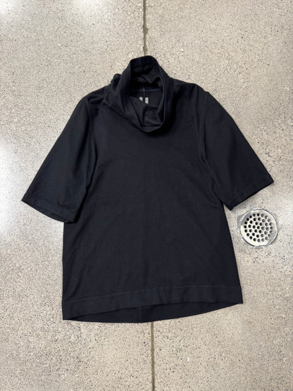 AW2015 Rick Owens ‘Sphinx’ Mainline Black Poncho Layering Top