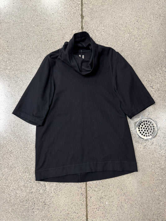 AW2015 Rick Owens ‘Sphinx’ Mainline Black Poncho Layering Top
