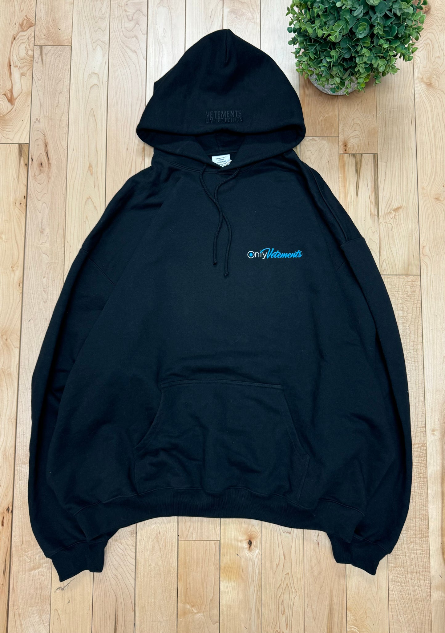 Vetements Limited Edition ‘Onlyfans’ Oversized Pullover Hoodie