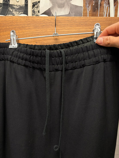 Yohji Yamamoto Y’s Wide Leg Black Cargo Pants