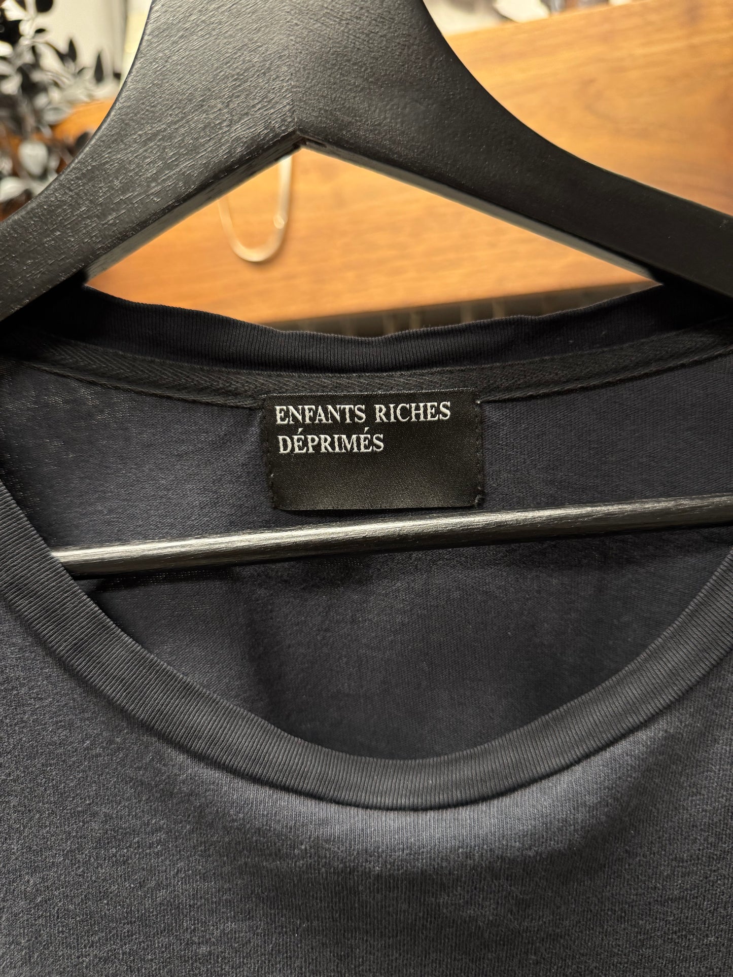 Enfants Riches Deprimes ‘Porn & Cigarettes’ Checkerboard T-Shirt