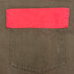 SS1999 Helmut Lang Red/Brown Panelled Cotton Button Up Shirt