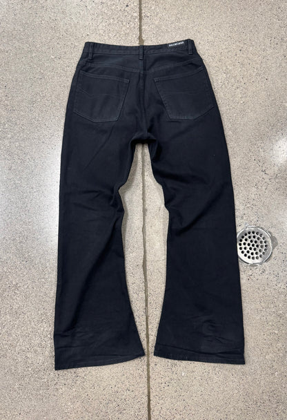 2023 Balenciaga ‘Bootcut Flared’ Black Denim
