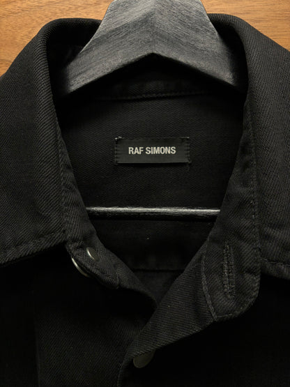 SS2019 Raf Simons x Robert Mapplethorpe Silver RS Patch Oversized Denim Shirt