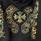 Chrome Hearts Camo ‘Horseshoe’ Logo Zip-Up Hoodie