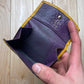 Louis Vuitton Epi Yellow/Purple Leather Cardholder Wallet