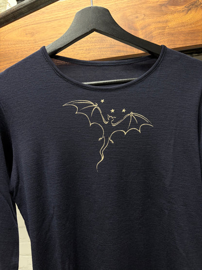 SAMPLE Yohji Yamamoto ‘Bat’ Graphic Long Sleeve Shirt