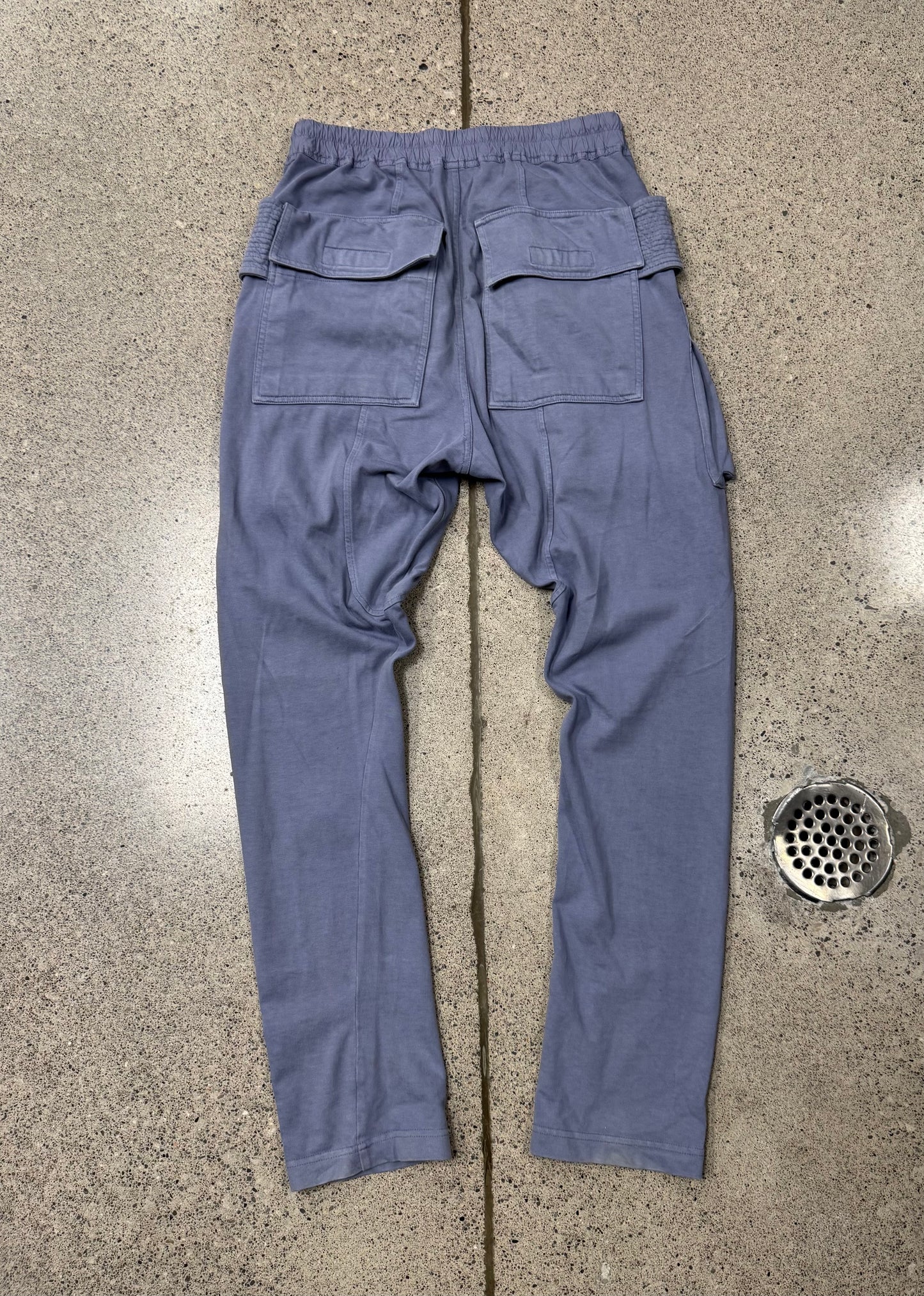 Rick Owens DRKSHDW ‘Bruise’ Purple ‘Creatch’ Cargo Pants
