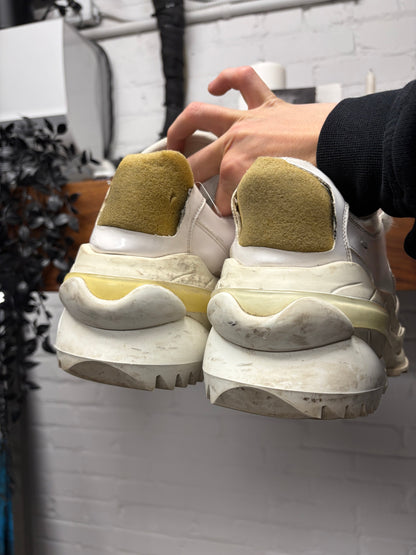 Maison Margiela ‘Retro Fit’ Reconstructed Leather Low Top Sneakers