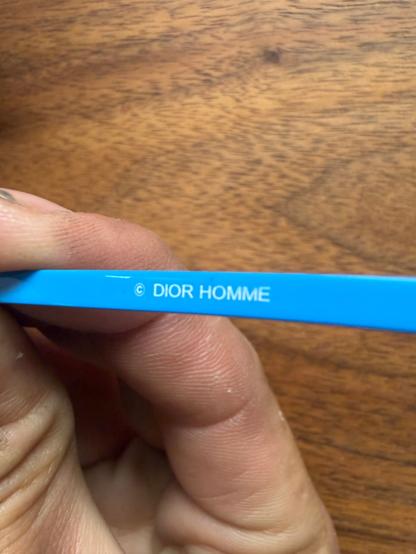 SS2005 Dior Homme ‘Beck’ Electric Blue Aviator Sunglasses