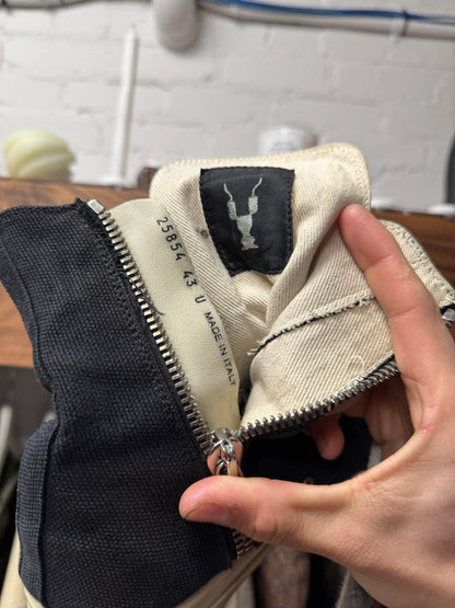 Rick Owens DRKSHDW Canvas ‘Pentagram’ Lace Sneakers