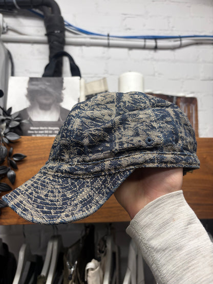 Kapital ‘Landscape’ Full Print Denim Expeditioner’s Hat