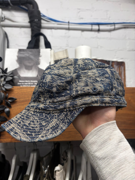 Kapital ‘Landscape’ Full Print Denim Expeditioner’s Hat
