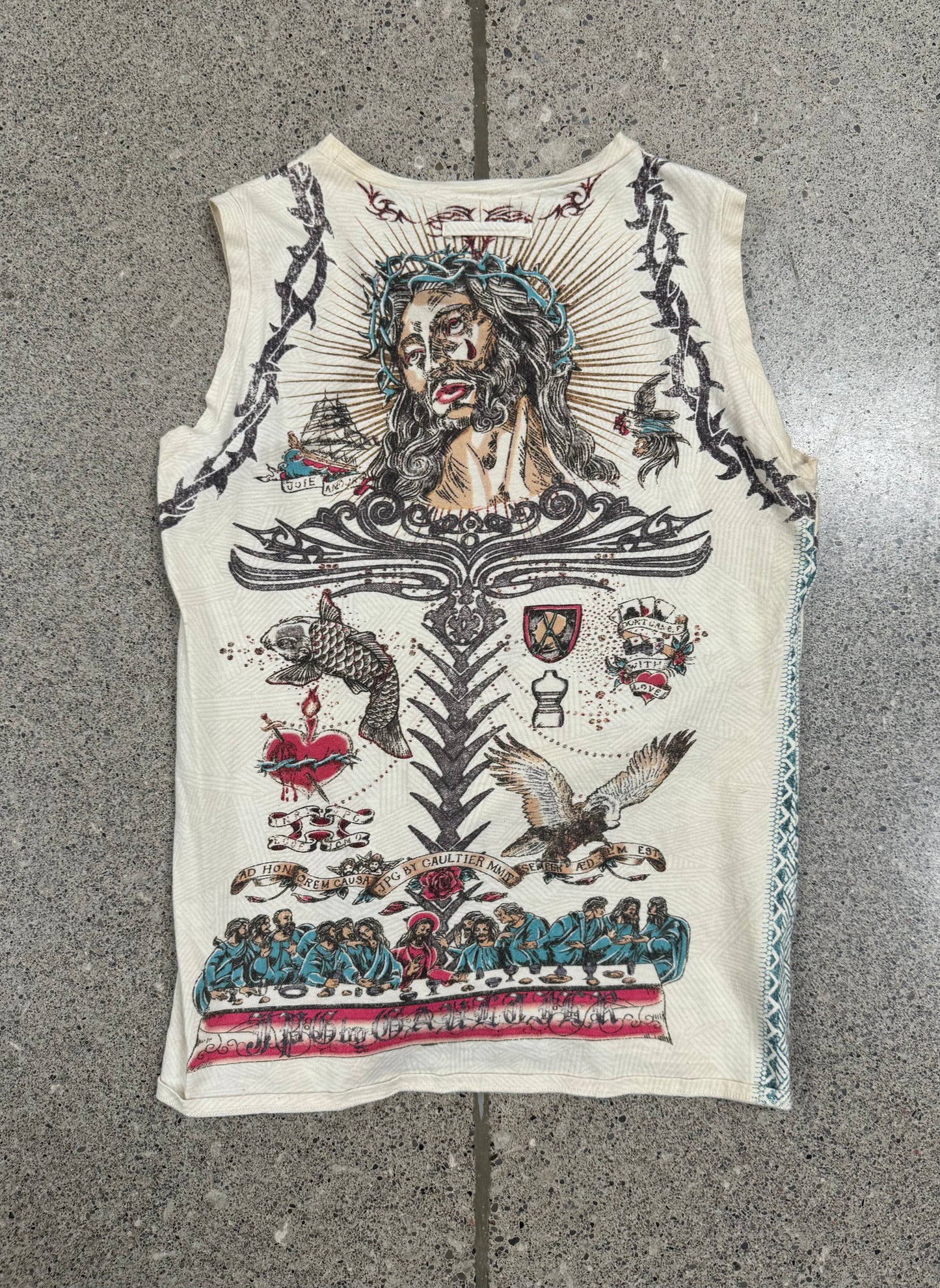 SS2004 Jean Paul Gaultier ‘Jesus & The Virgin’ Tank Top