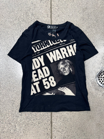 Hysteric Glamour x Andy Warhol Graphic T-Shirt