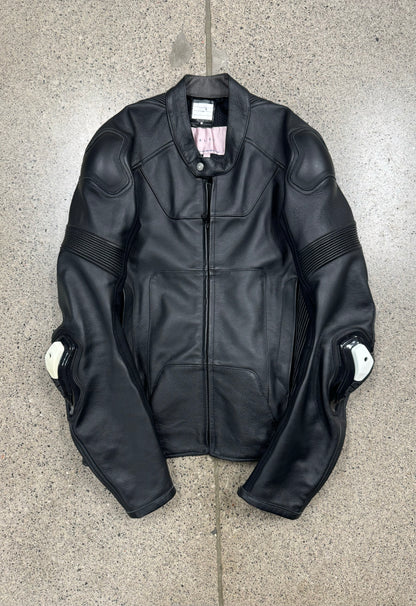 Alyx Studios ‘Spidi’ Black Calfskin Leather Armored Motorcycle Jacket
