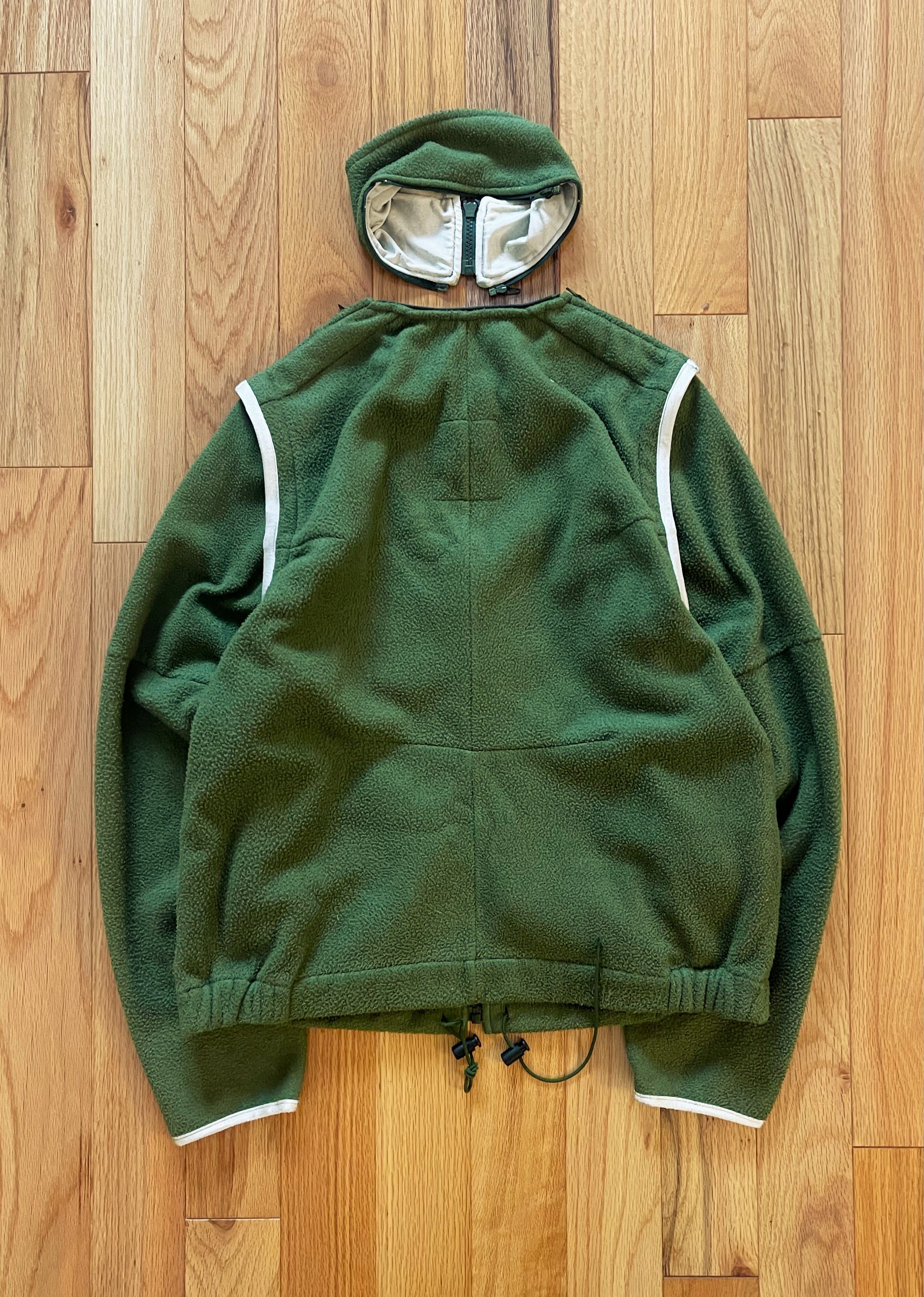 Autumn Winter 1998 Undercover 'Small Parts' Detachable Full Zip 