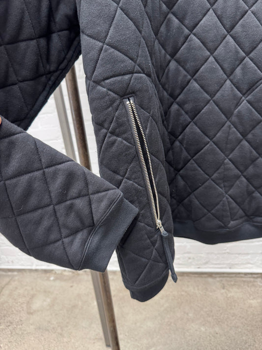 Takahiro Miyashita the Soloist ‘Quilted’ Black Cotton Sweatshirt