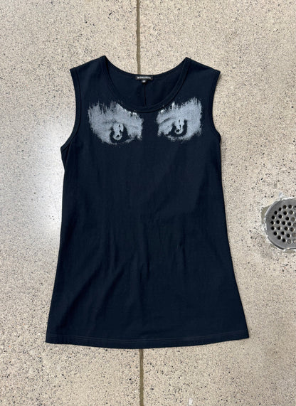 Ann Demeulemeester ‘Eyes’ Shadow Print Sleeveless Tank Top