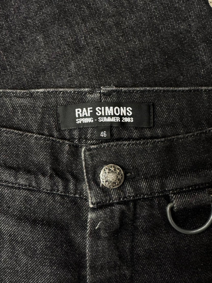 SS2003 Raf Simons ‘Consumed’ MA-1 Cargo Pocket Denim