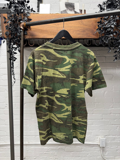 Vintage 90s Chrome Hearts Camo ‘Pocket Logo’ Cross