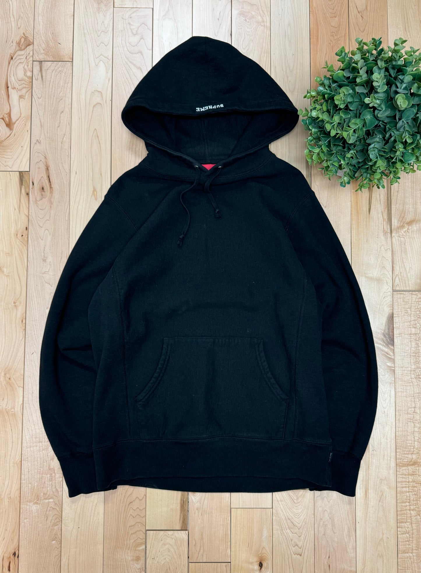 AW2017 Supreme ‘Digi’ Black Pullover Hoodie