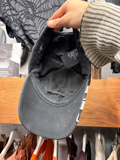 AW2021 Balenciaga ‘Gamer’ Embroidered Logo Strap-Back Baseball Cap