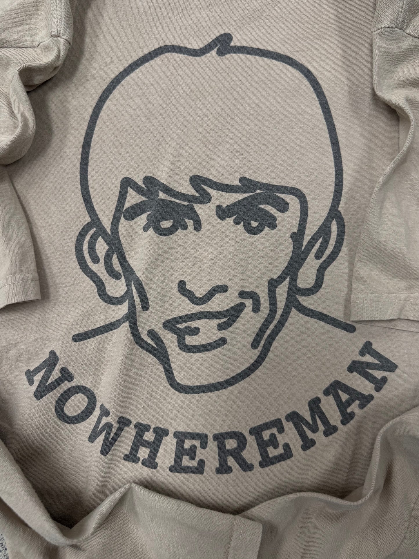 AW2001 Number (N)ine ‘Nowhereman’ George Harrison Portrait T-Shirt